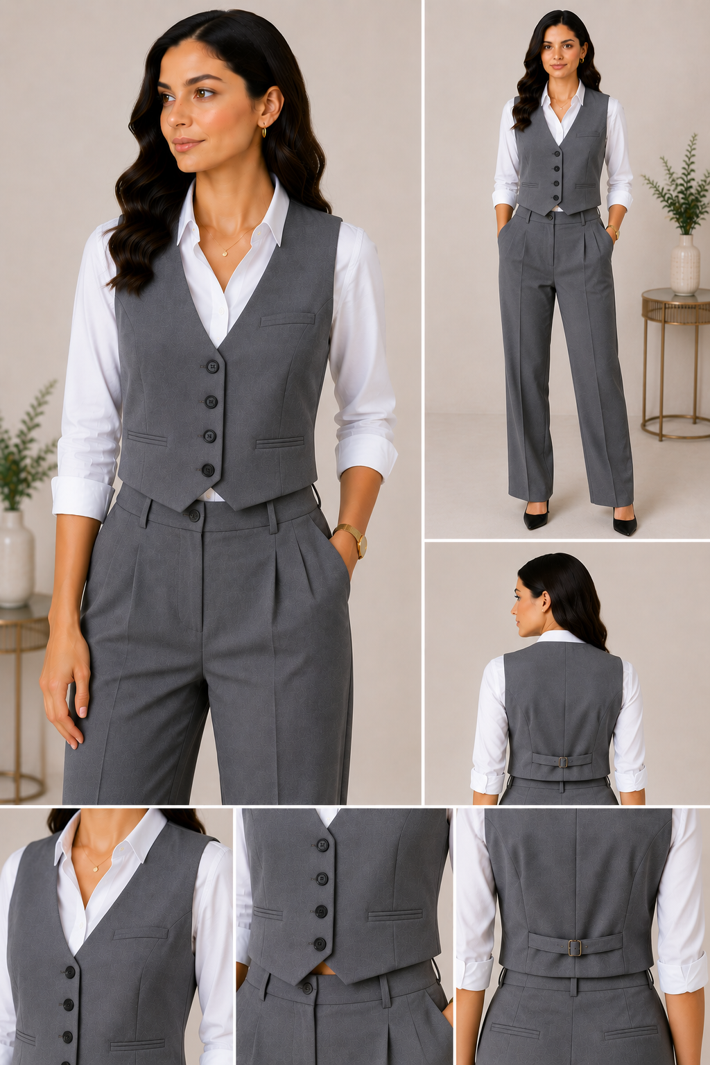 Modern Gray Suit